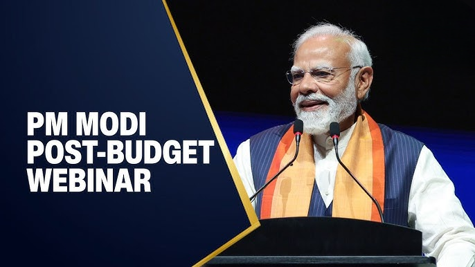 PM Modi to Address Post-Budget Webinar via Video Conferencing Today