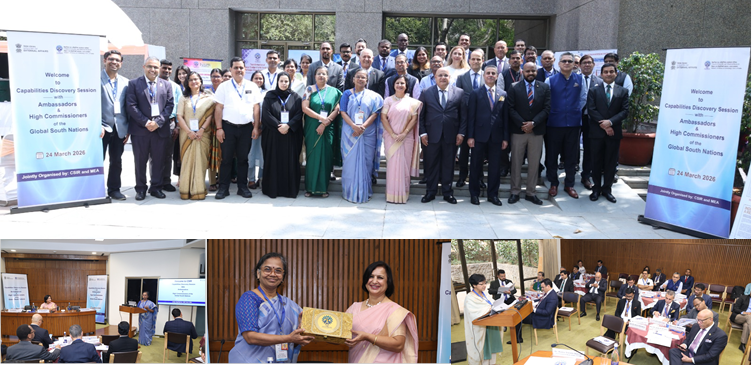 विदेश मंत्रालय-सीएसआईआर ने ग्लोबल साउथ देशों के साथ क्षमता सत्र आयोजित किया