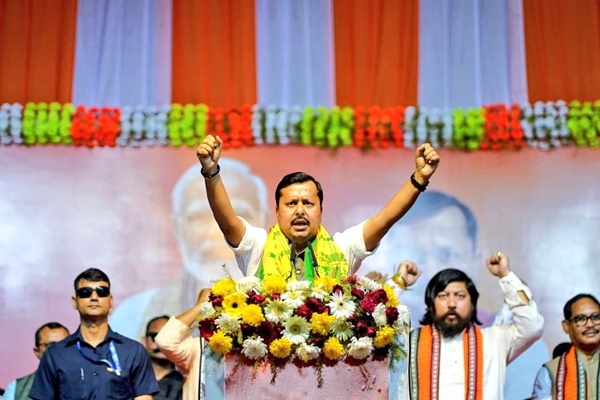 BJP National President Nitin Nabin Flags Off BJP’s Parivartan Sankalp Yatra from Cooch Behar, West Bengal