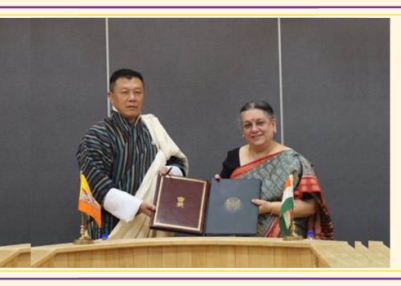India and Bhutan sign MoU on postal cooperation