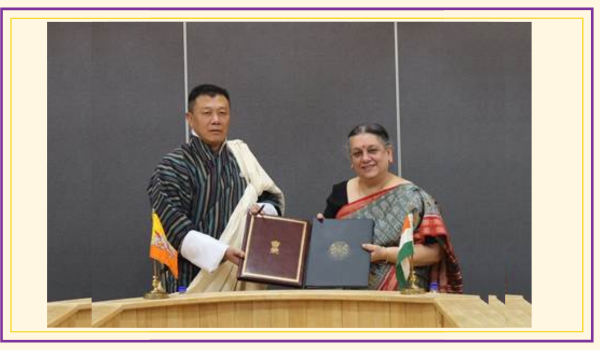 India and Bhutan sign MoU on postal cooperation