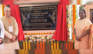 President Murmu inaugurates oncology block at Ramakrishna Mission Sevashrama Hospital in Vrindavan