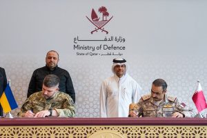 Qatar and Ukraine SIGN defence cooperation agreement