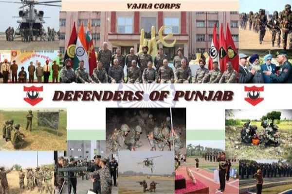 Vajra Corps Marks 76th Raising Day, Celebrates Legacy as ‘Defenders of Punjab’