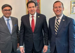 Foreign Secretary Vikram Misri holds discussions with senior White House officials in Washington, DC.