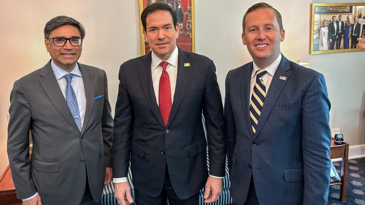 Foreign Secretary Vikram Misri holds discussions with senior White House officials in Washington, DC.