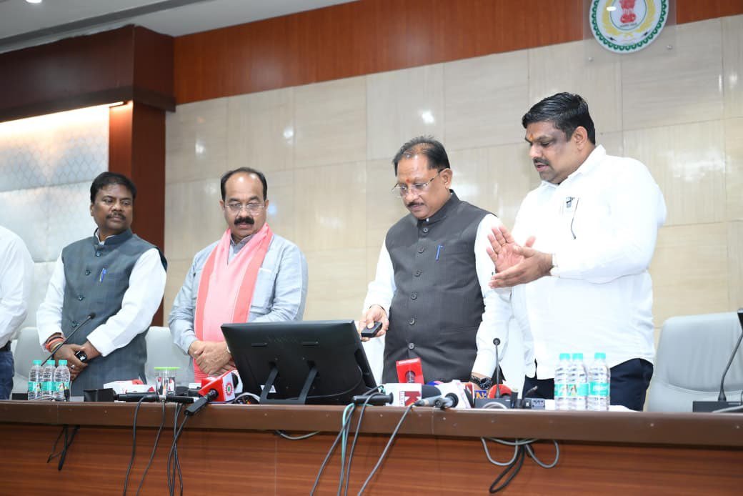 Chhattisgarh Board Declares Class 10 and 12 Results; CM Vishnu Deo Sai Releases Results Online via E-Click