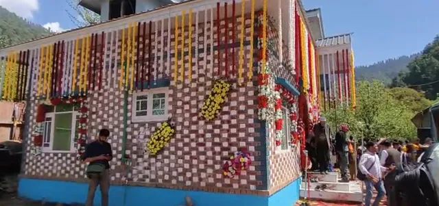 House of civilian martyr Syed Adil Hussain Shah inaugurated in Pahalgam