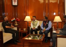 Ambassador Vikram K Doraiswami calls on Army Chief General Upendra Dwivedi