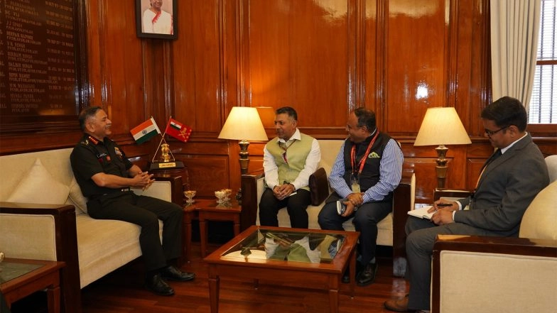 Ambassador Vikram K Doraiswami calls on Army Chief General Upendra Dwivedi