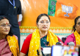 BJP holds Mahila Janakrosh campaign conferences meets across Jharkhand