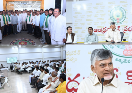 Andhra Pradesh: CM Chandrababu Naidu meets Amaravati farmers over second phase land pooling