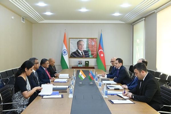 India and Azerbaijan review bilateral relations covering areas of mutual interest