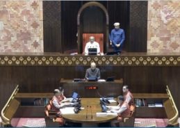 Rajya Sabha Chairman C. P. Radhakrishnan Administers Oath to Newly Elected Members