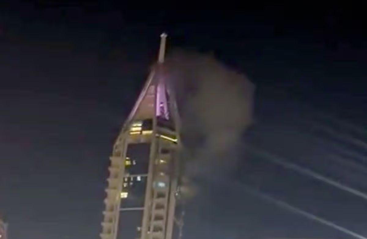Debris from aerial interceptions reported in Dubai