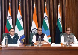 Defence Minister Rajnath Singh says, govt ensuring sufficient supply of LPG, petrol and diesel, fertilizers and coal