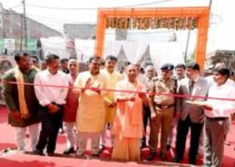 Gorakhpur: CM Yogi inaugurates two modern security buildings in Gorakhnath temple complex 