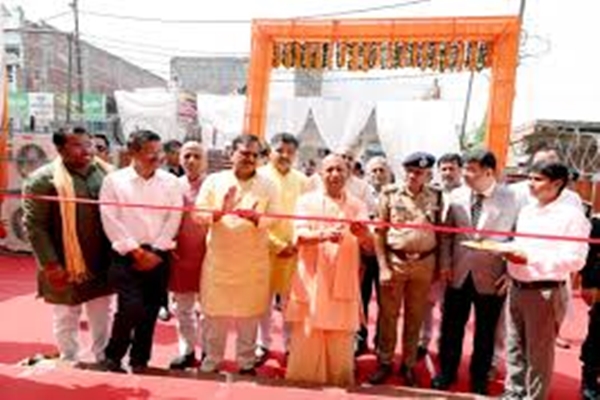 Gorakhpur: CM Yogi inaugurates two modern security buildings in Gorakhnath temple complex 