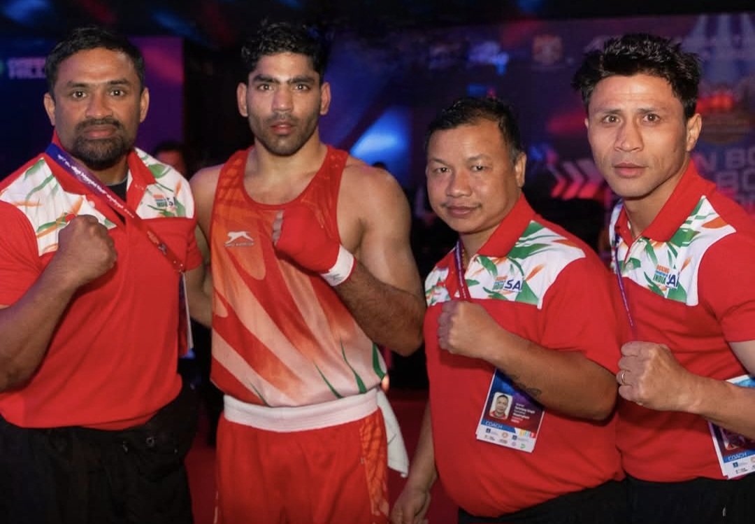 India’s Aditya Pratap Yadav storms into quarter-finals of Asian Boxing Championships