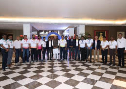 Union Minister Gajendra Singh Shekhawat attends official franchise launch of Indian Golf Premier League