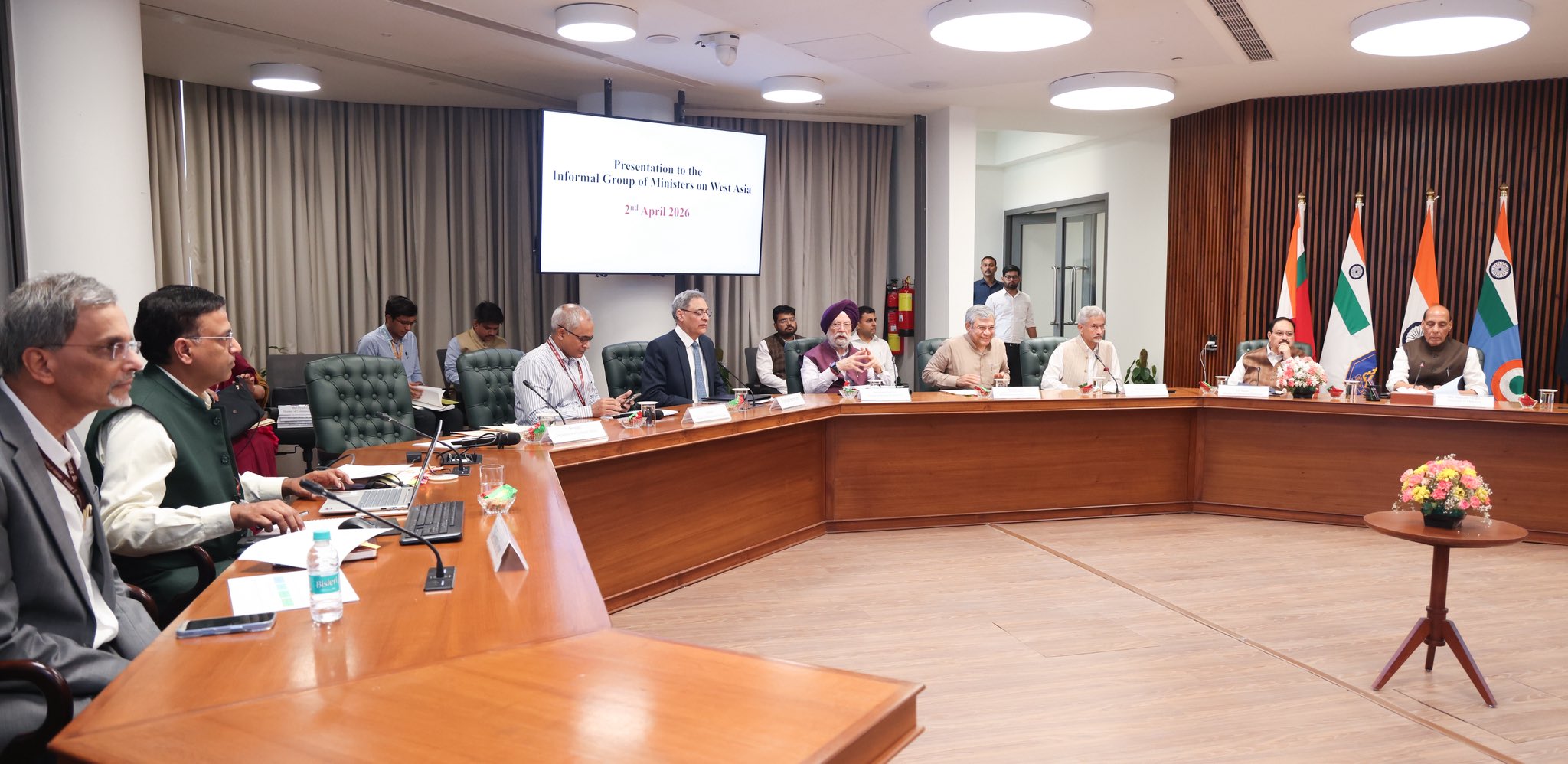 Defence Minister Rajnath Singh chairs second meeting of Informal Group of Ministers in New Delhi