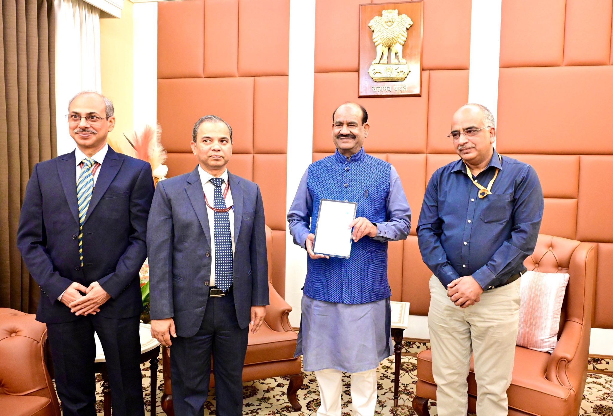 लोकसभा अध्यक्ष ओम बिरला ने जनगणना 2027 के लिए स्व-गणना पंजीकरण पूरा किया