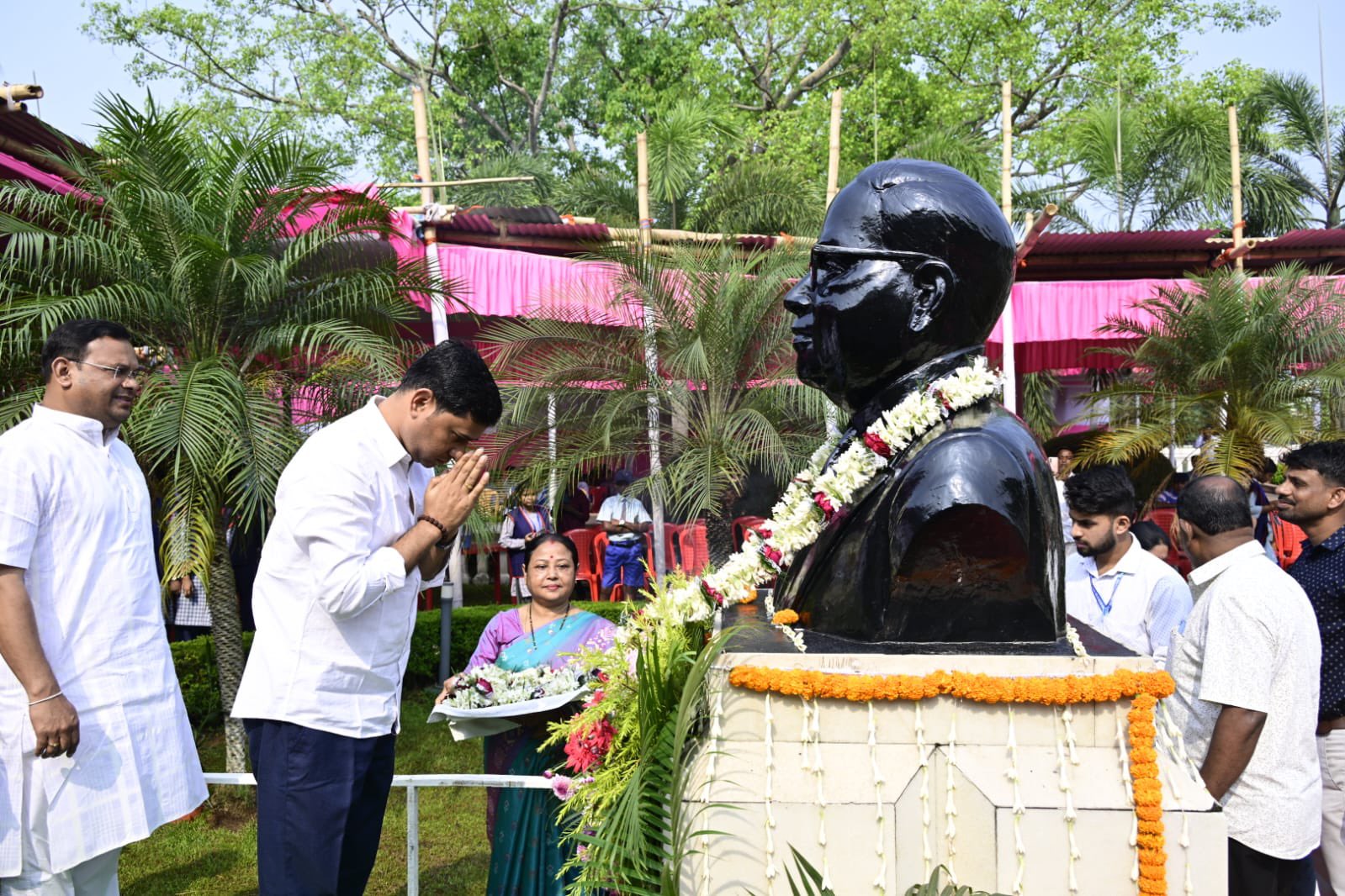 Ambedkar Jayanti observed across Tripura with floral tributes and programmes