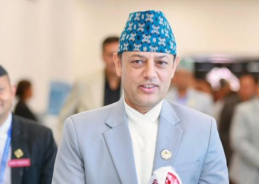 Newly elected Speaker of House of Representatives, Dol Prasad Aryal, assumes office 