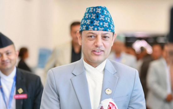 Newly elected Speaker of House of Representatives, Dol Prasad Aryal, assumes office 