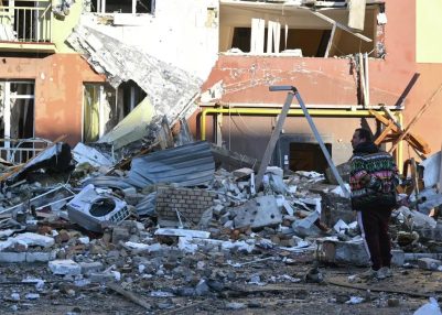 Russian drone strikes on Ukraine’s southern port city of Odesa killed two women and toddler