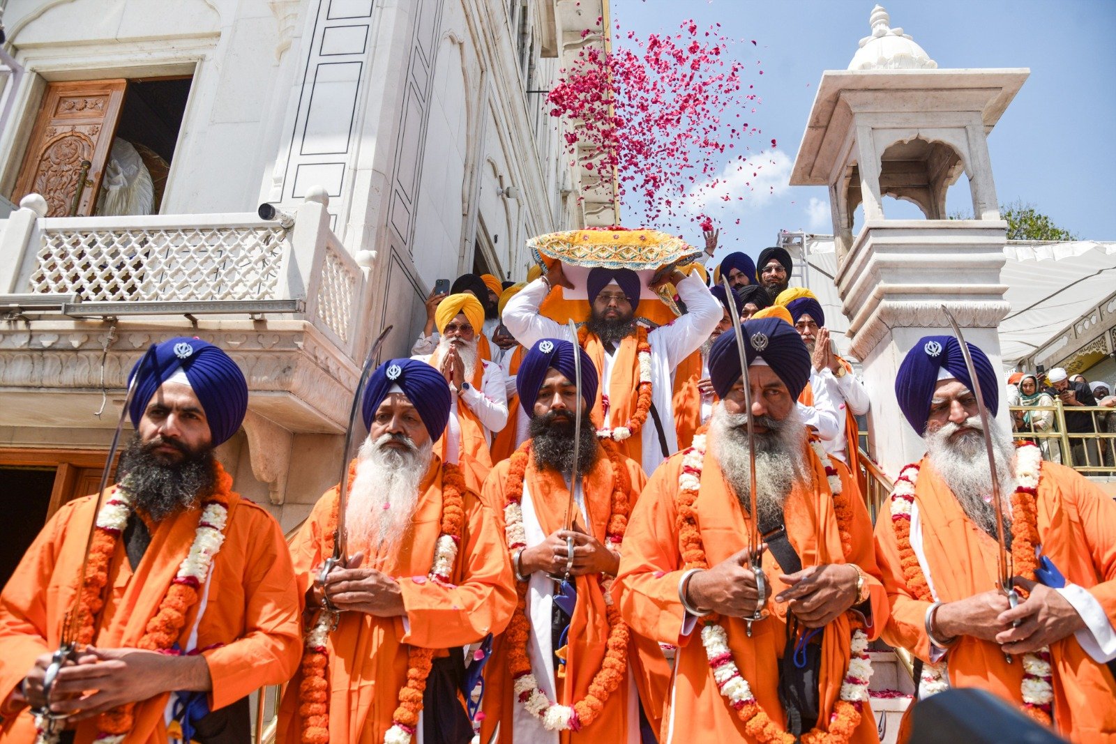 Guru Tegh Bahadur Ji birth anniversary observed with devotion in Amritsar