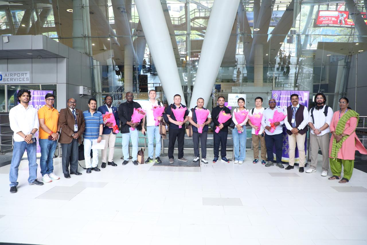International delegates under IEVP arrived in Puducherry to observe and experience electoral process