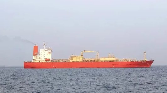 Indian-flagged vessel carrying 15,400 tonnes of LPG arrives at Jawaharlal Nehru Port Authority in Mumbai