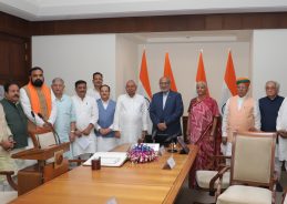 Rajya Sabha Chairman CP Radhakrishnan administers oath to newly nominated member Harivansh