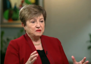 आई.एम.एफ की प्रबंध निदेशक क्रिस्टिलिना जॉर्जिवा ने ईरान युद्ध से वैश्विक आर्थिक संकट की चेतावनी दी