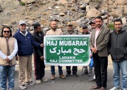 First Caravan of Ladakhi Pilgrims for Hajj 2026 Flagged Off from Kharul, Ladakh