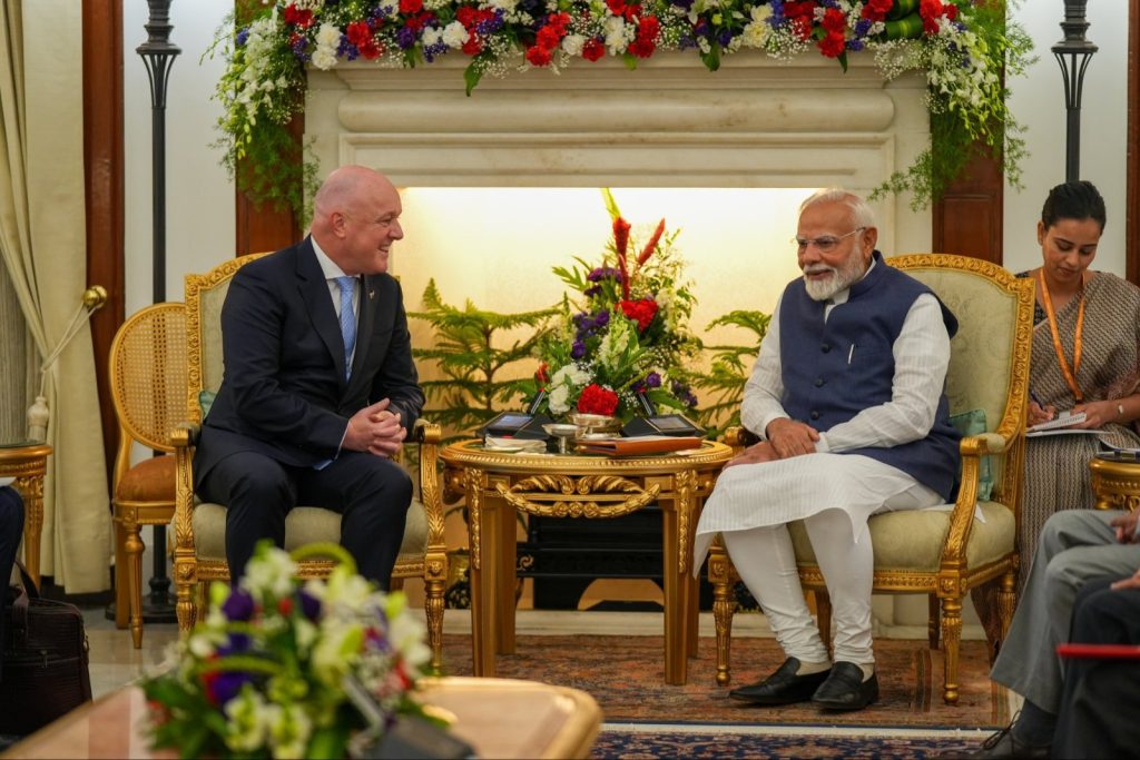 PM Modi and his New Zealand counterpart Christopher Luxon describe ...