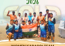 India secures gold and silver in Kabaddi at Asian Beach Games