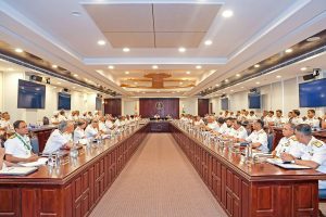 नई दिल्ली: नौसेना कमांडर सम्मेलन का पहला चरण संपन्न