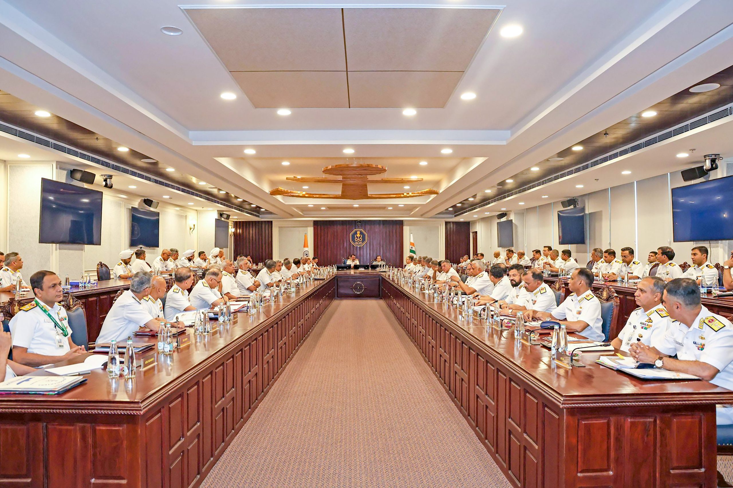 नई दिल्ली: नौसेना कमांडर सम्मेलन का पहला चरण संपन्न