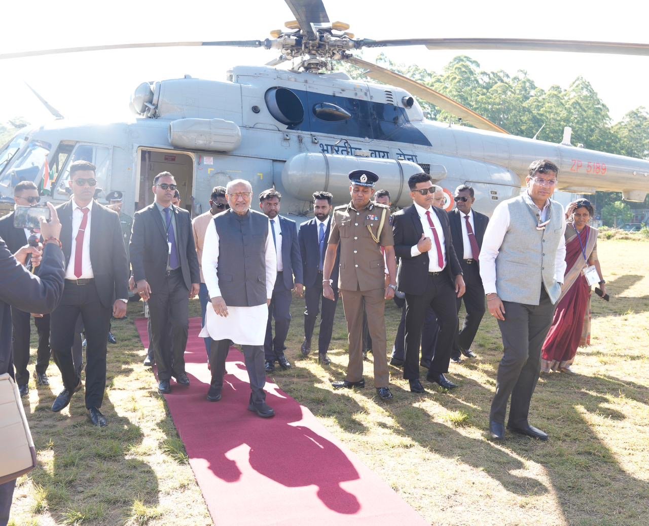 VP Radhakrishnan concludes his two-day official visit to Sri Lanka