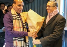 Defence Minister Rajnath Singh arrives in Germany for his three-day official visit