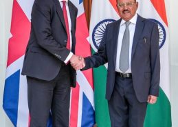NSA Ajit Doval meets his counterpart from UK, Jonathan Powell