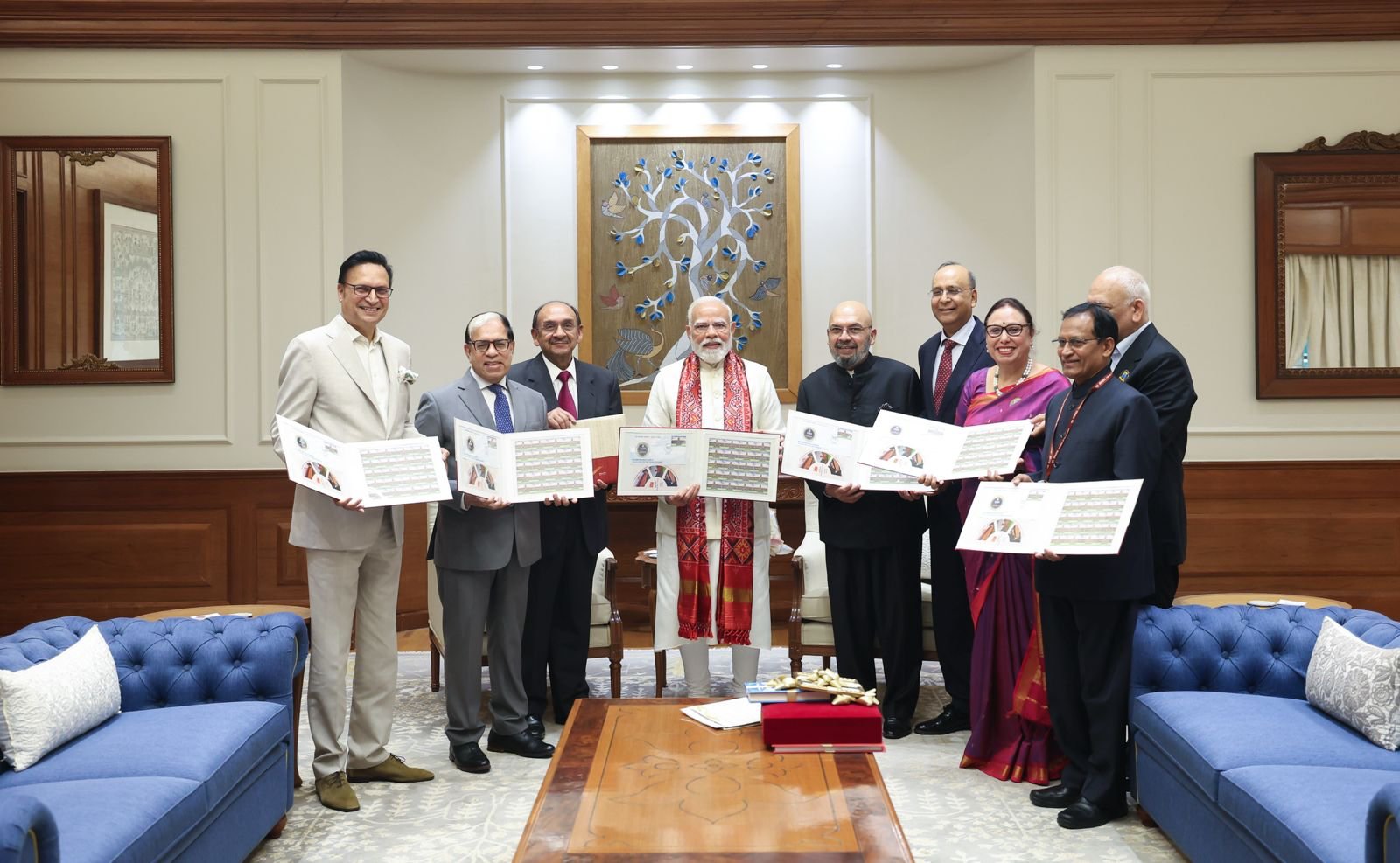 PM Modi Meets Shri Ram College of Commerce Governing Body Delegation