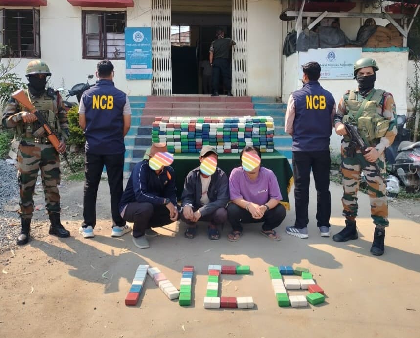 NCB Seizes Heroin Worth ₹11 Crore in Manipur