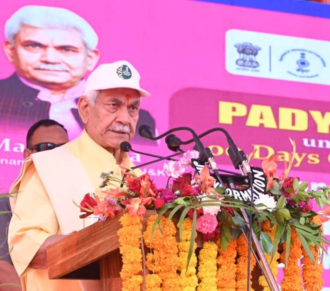 People’s movement against drug abuse reflects their determination and unity: LG Manoj Sinha