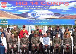Indian Army successfully concludes its four-day Advanced Surgical Eye Camp Op Netra 1.0 in Leh