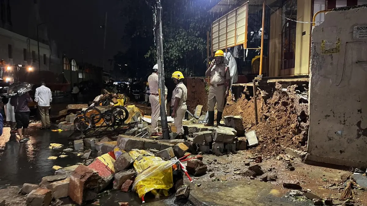 Seven killed in compound wall collapse in Bengaluru amid heavy rain