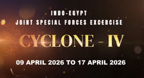 Indian Army contingent to participate in 4th edition of India-Egypt Joint Special Forces Exercise, Cyclone-IV in Egypt