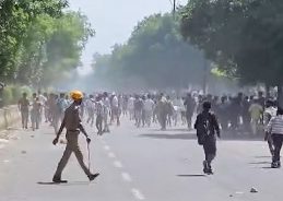 Protest in industrial areas in Noida reported, UP police says keeping eye on situation